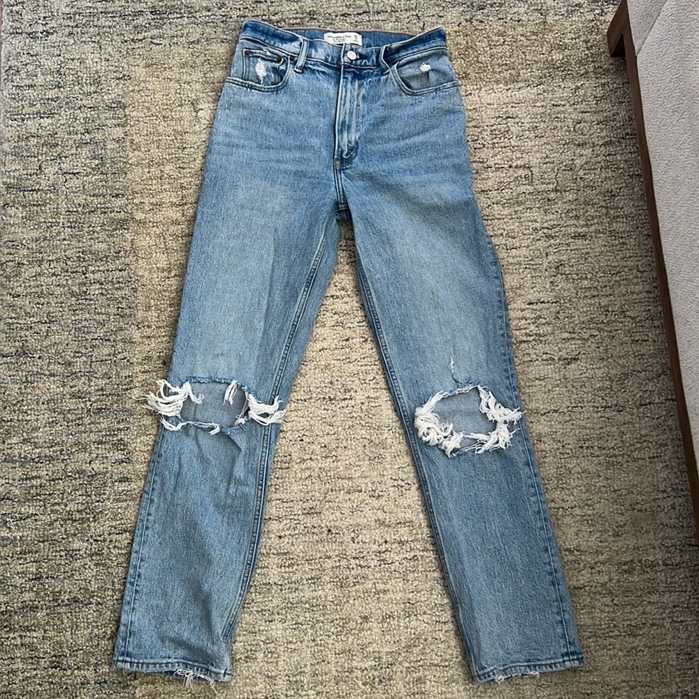 COPY - Abercrombie & Fitch 90’s straight ultra high rise